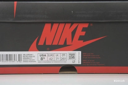 OG JORDAN 1 “BORDEAUX” AIR HIGH 555088-611 0807